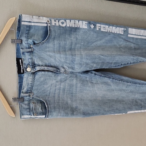 Homme + Femme Jean's Size 38 - Picture 2 of 16